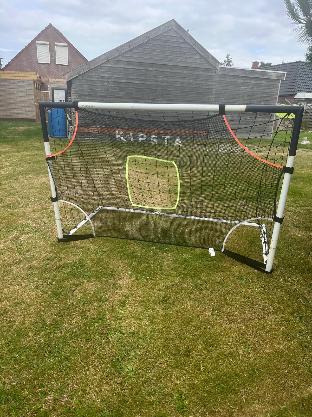 Kipsta voetbaldoel met schietdoek - Gebruikt, Ophalen of Verzenden, Gebruikt, Overige typen