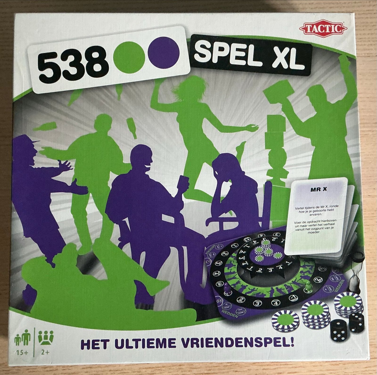 538 Spel XL - Het Ultieme Vriendenspel!, Een of twee spelers, Ophalen, Zo goed als nieuw