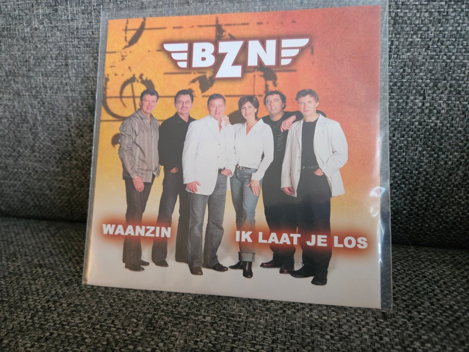 BZN - Waanzin / Ik Laat Je Los, Verzenden, Zo goed als nieuw, 7 inch, Pop