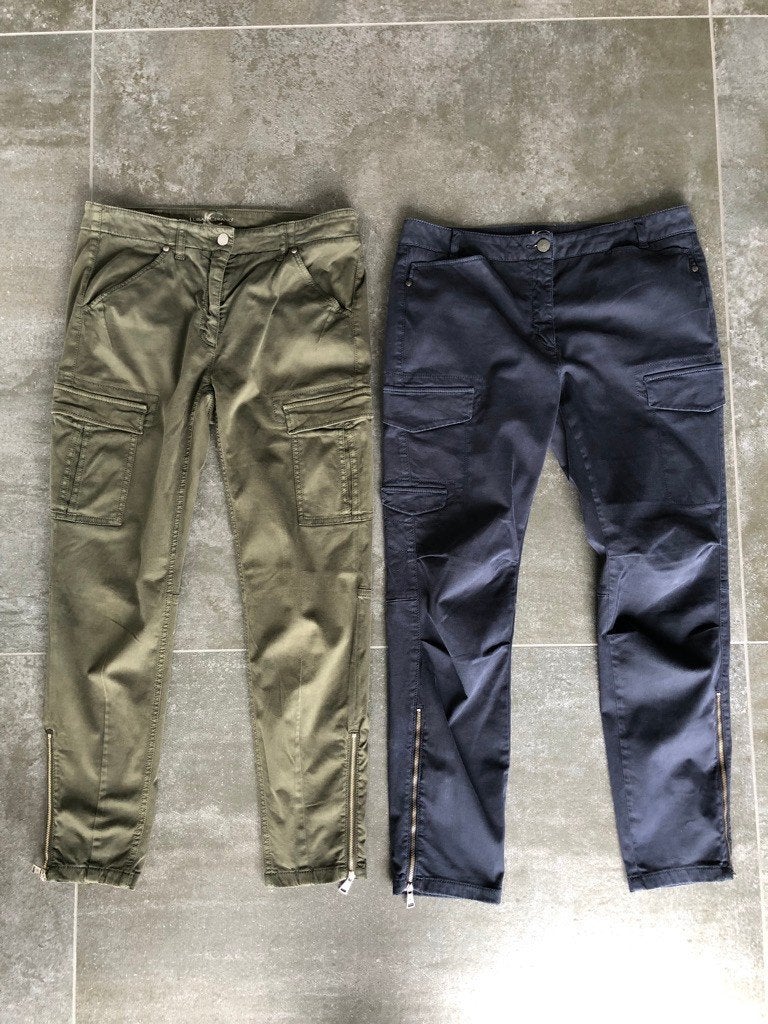 2 broeken LUISA CERANO, maat 38, Maat 38/40 (M), Luisa Cerano, Lang, Gedragen