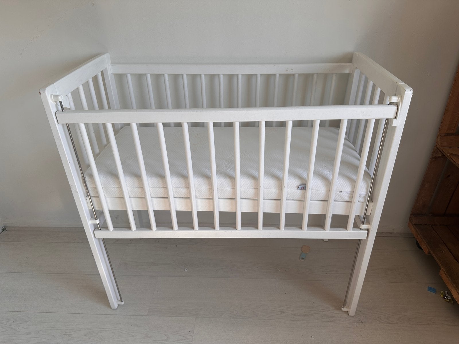 Petite Amelie Co-sleeper met matrasje - Gebruikt, Ophalen, Gebruikt, Minder dan 140 cm, Matras