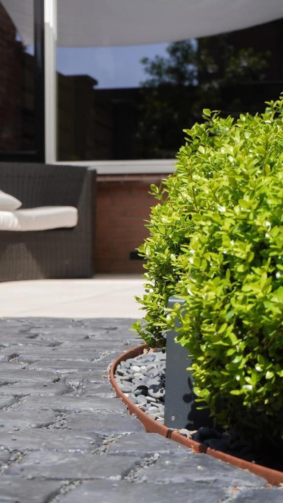 Cortenstaal Borderrand / Kantopsluiting 3m – 100 t/m 300mm, Tuin en Terras, Bielzen en Borders, Ophalen, Overige materialen, 25 tot 50 cm