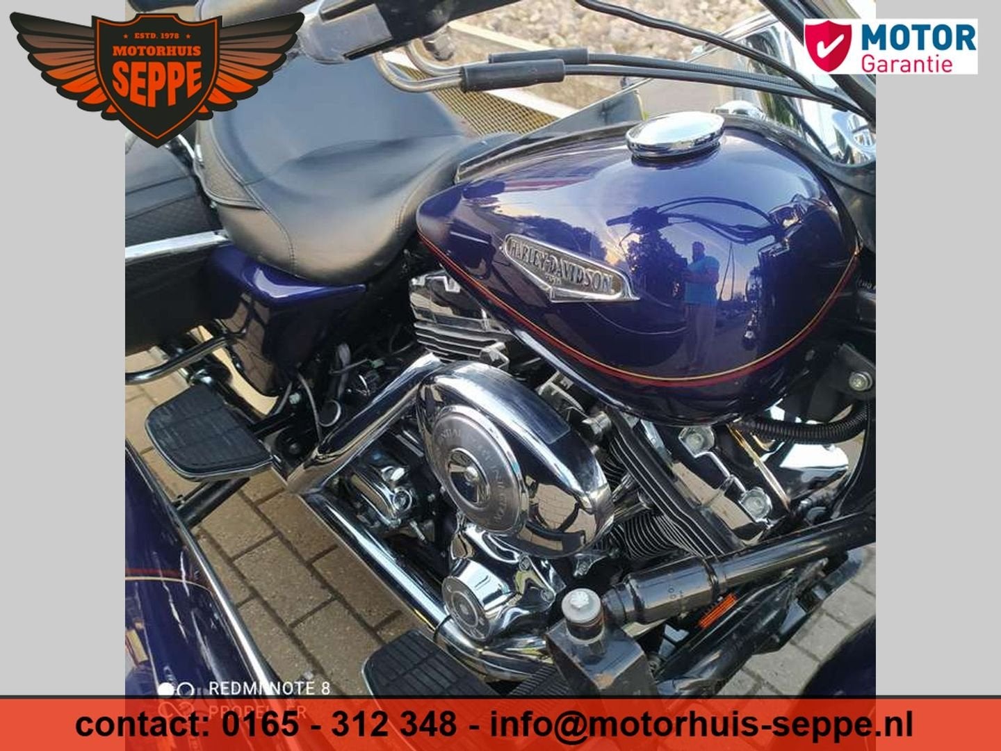 HARLEY-DAVIDSON ROAD KING ZIJSPAN COMBINATIE. (bj 2000) 15,0, Motoren, HARLEY-DAVIDSON, Bedrijf, Onbekend, Toermotor