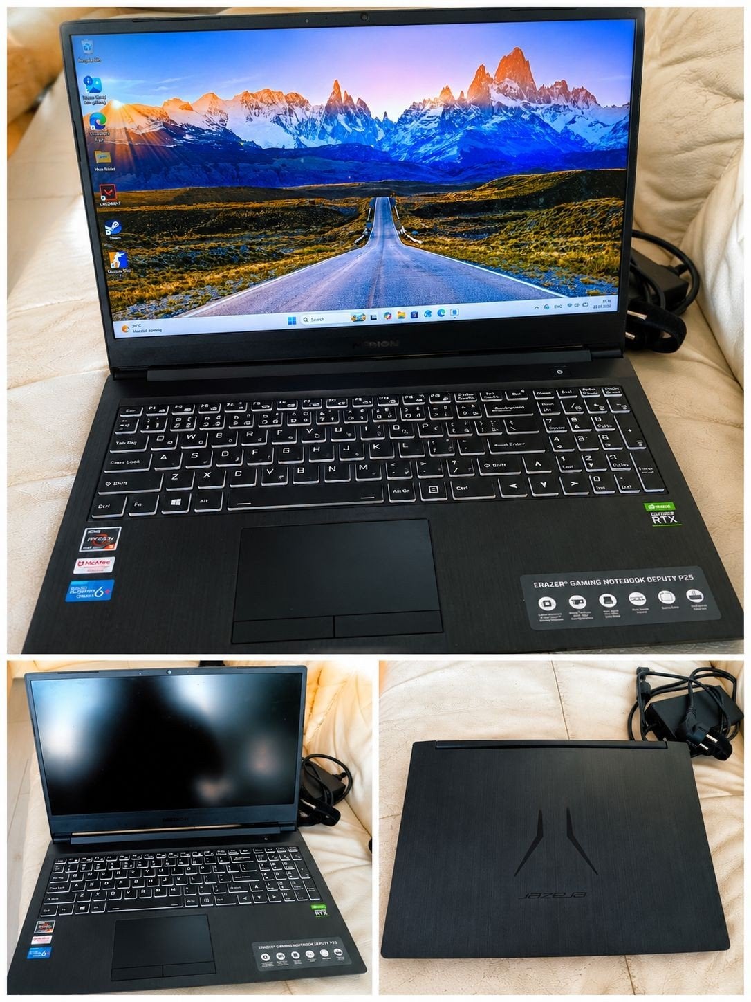 Medion Erazer Gaming Laptop RTX 3060 - Zo goed als nieuw, Computers en Software, Met videokaart, 8 GB, Medion, Ophalen of Verzenden