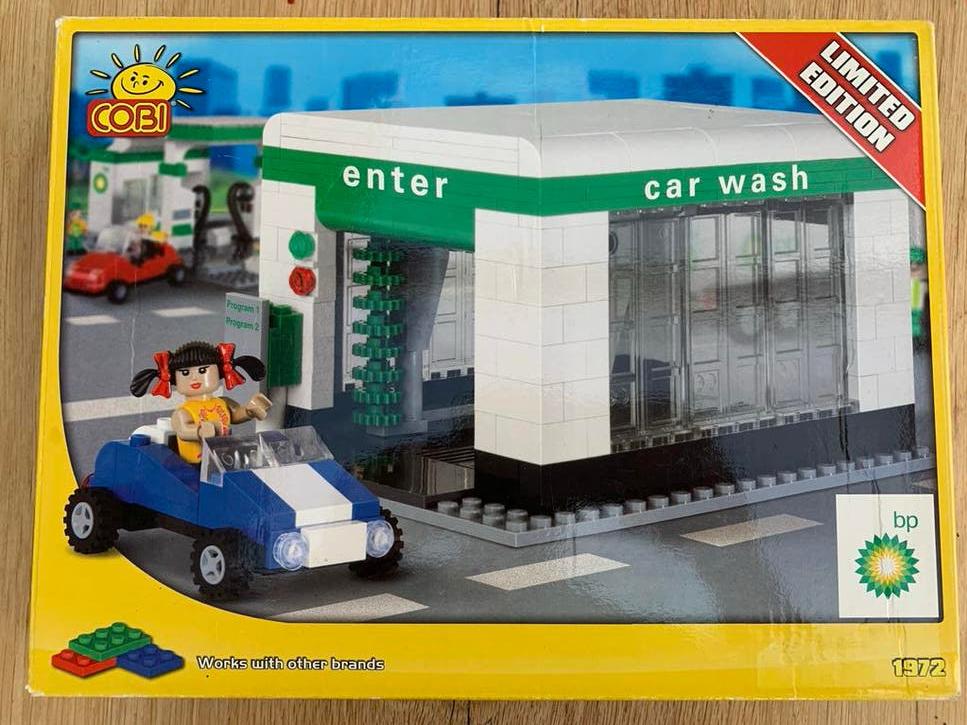 COBI BP Autowasstraat Limited Edition Bouwset, Ophalen, Zo goed als nieuw, Overige merken