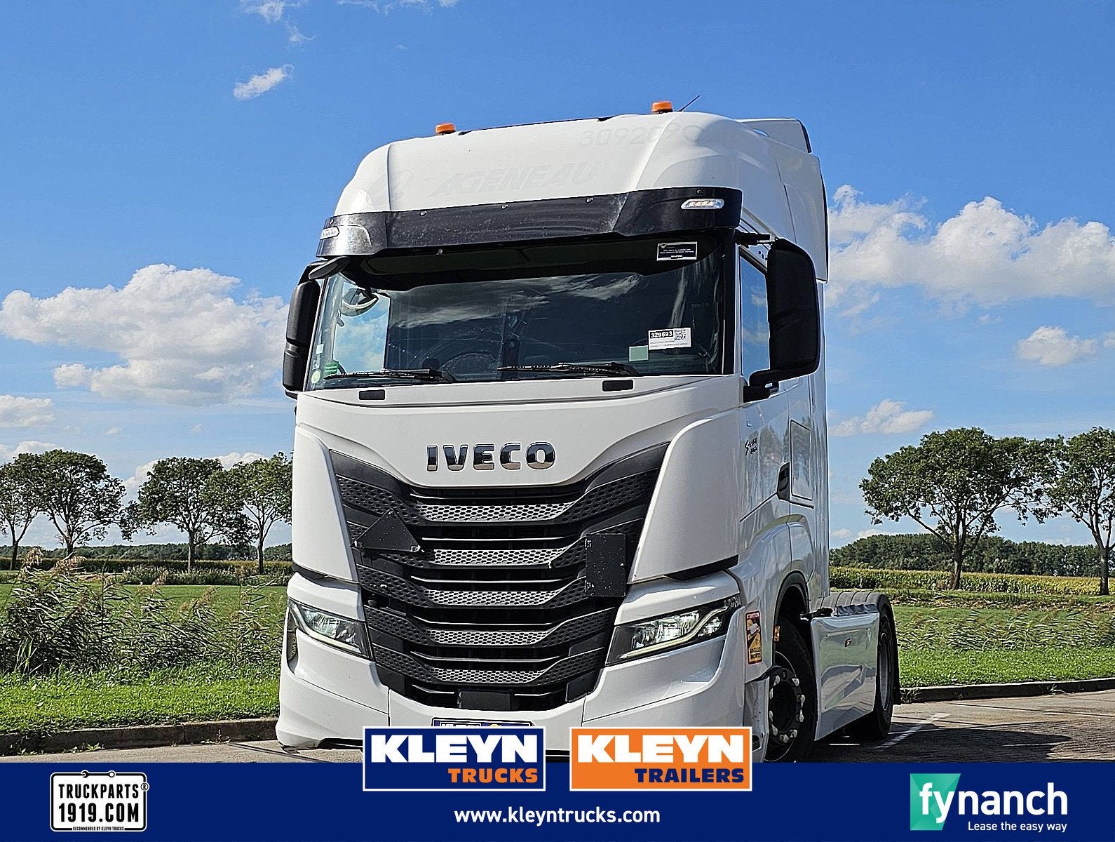 IVECO S-WAY AS440S48, Auto's, Vrachtwagens, Automaat, Euro 6, Iveco, Wit