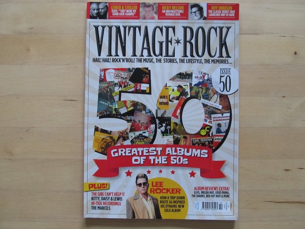 Vintage Rock #50 Roy Orbison Everly Brothers Marcels Nelson, Ophalen of Verzenden, 1980 tot heden, Buitenland, Tijdschrift