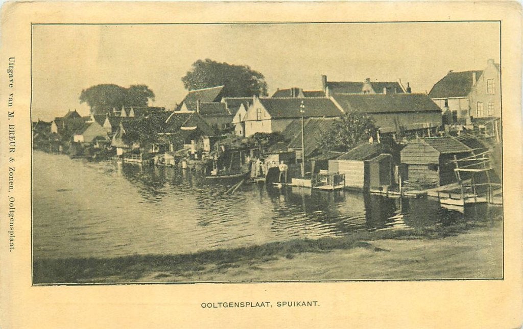 701-161-041 Ooltgensplaat Spuikant, Verzenden, Voor 1920, Zuid-Holland