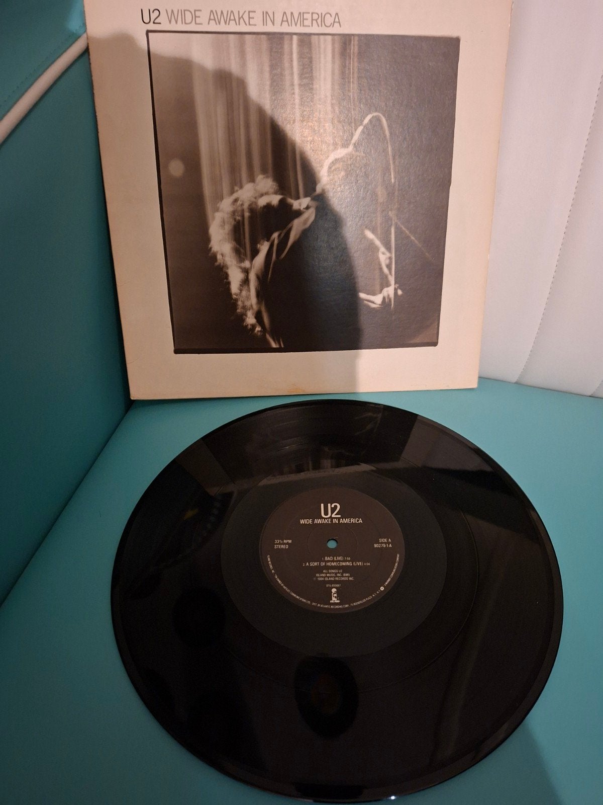 U2 - Wide Awake in America (EP) - Vinyl LP  1985, Fotohoes, Overige formaten, 1980 - 1989, Ophalen of Verzenden