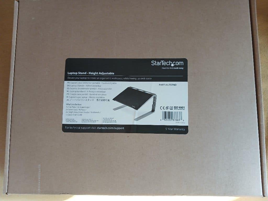 Laptop standaard (nieuw), Computers en Software, Laptopstandaarden, Ophalen, Nieuw, Startech.com, In hoogte verstelbaar