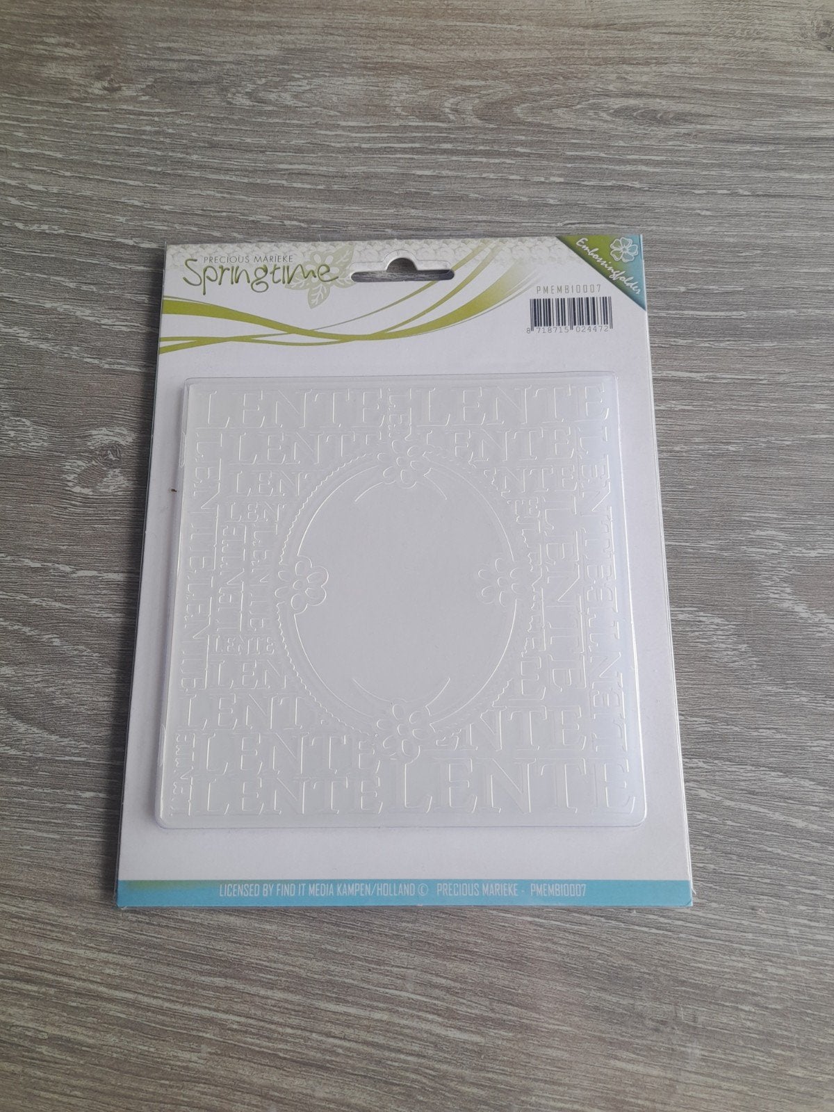 Lente embossingfolder, Ophalen of Verzenden, Nieuw, Overige thema's, Pons of Mal