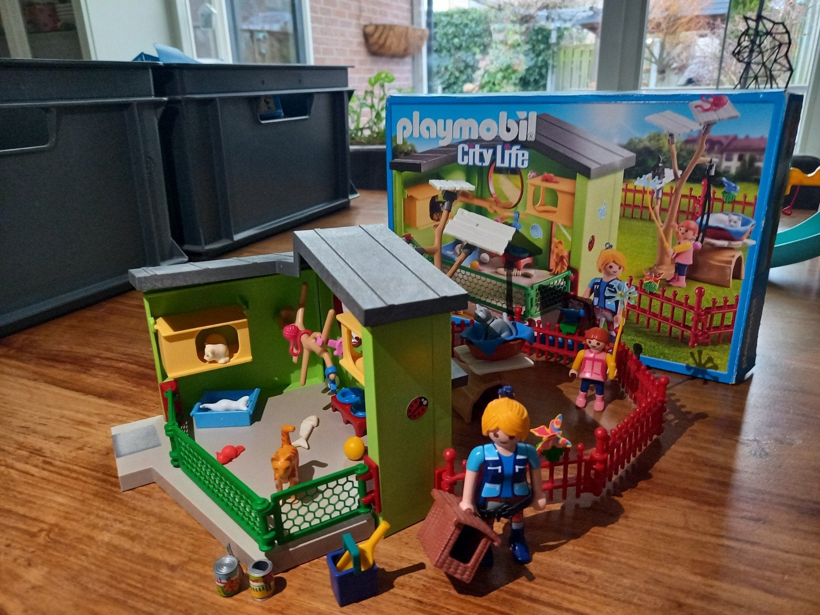 Playmobil City-life kattenpension  nr.9276, Ophalen, Complete set, Overige typen, Zo goed als nieuw