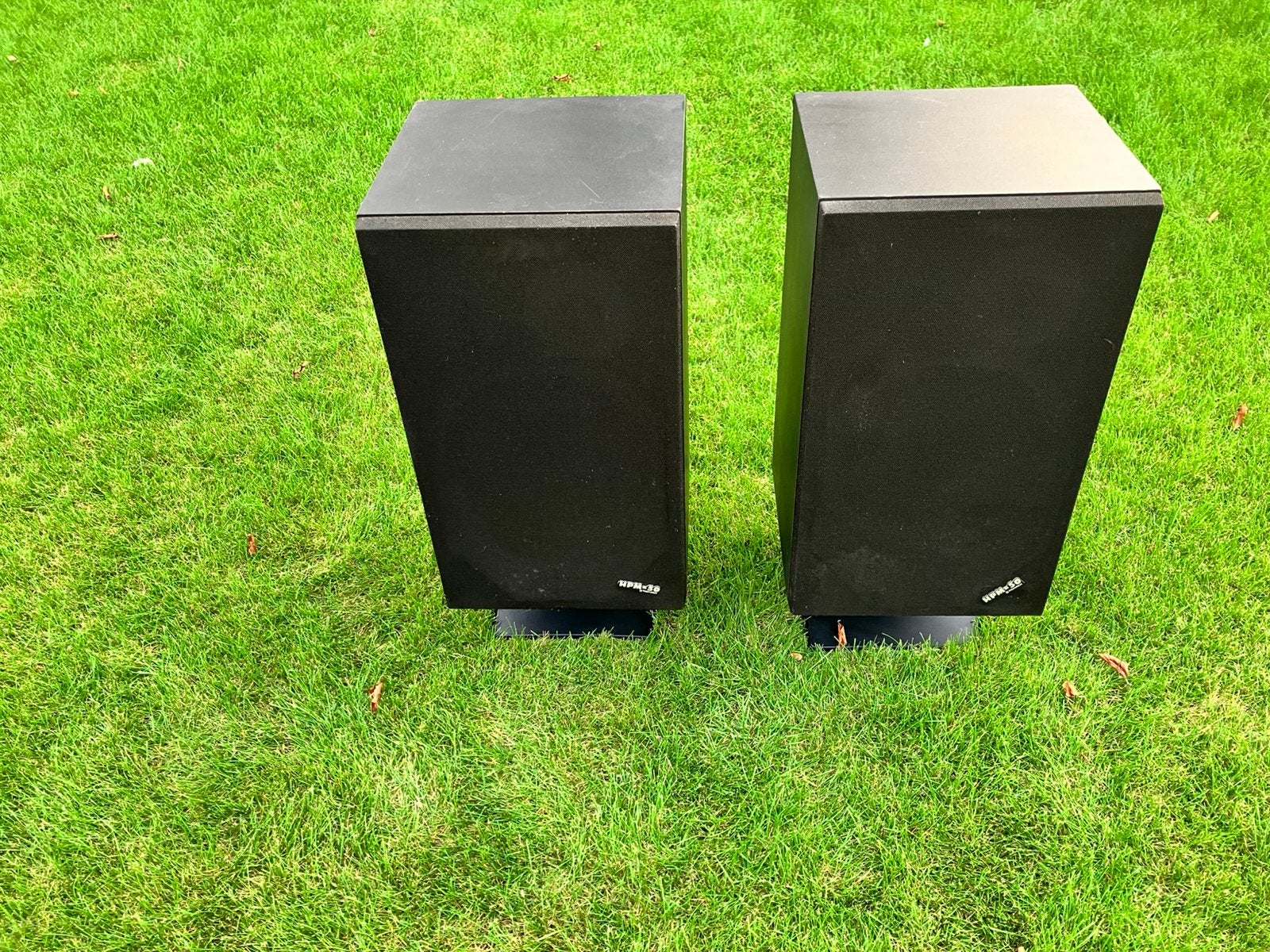 Pioneer HPM-50X vintage speakers + standaards |Made in Japan, Speakerset, Zo goed als nieuw, 60 tot 120 watt, Ophalen
