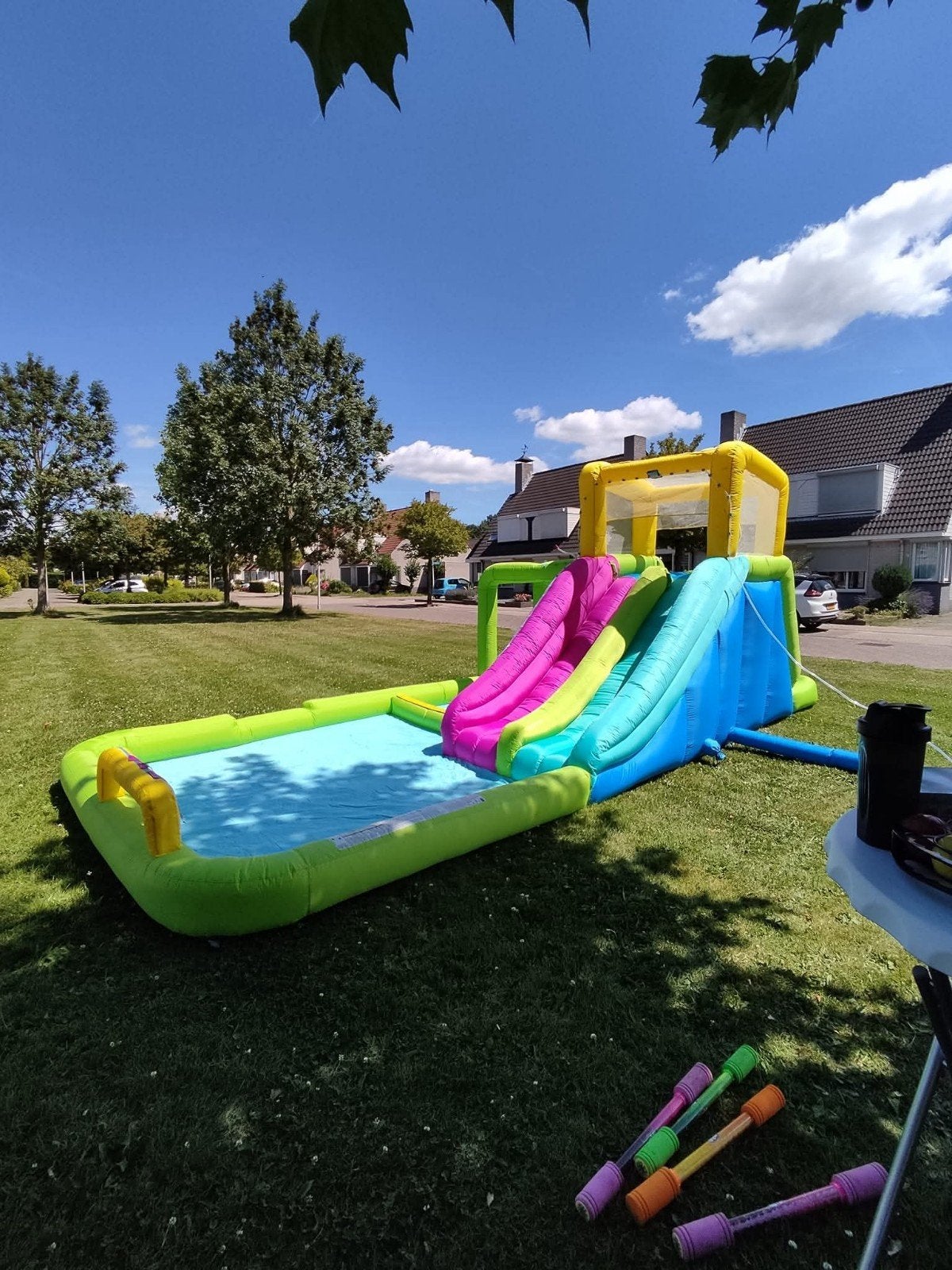 Bestway H2OGO Splash Course Opblaasbaar Waterpark, Ophalen, Gebruikt
