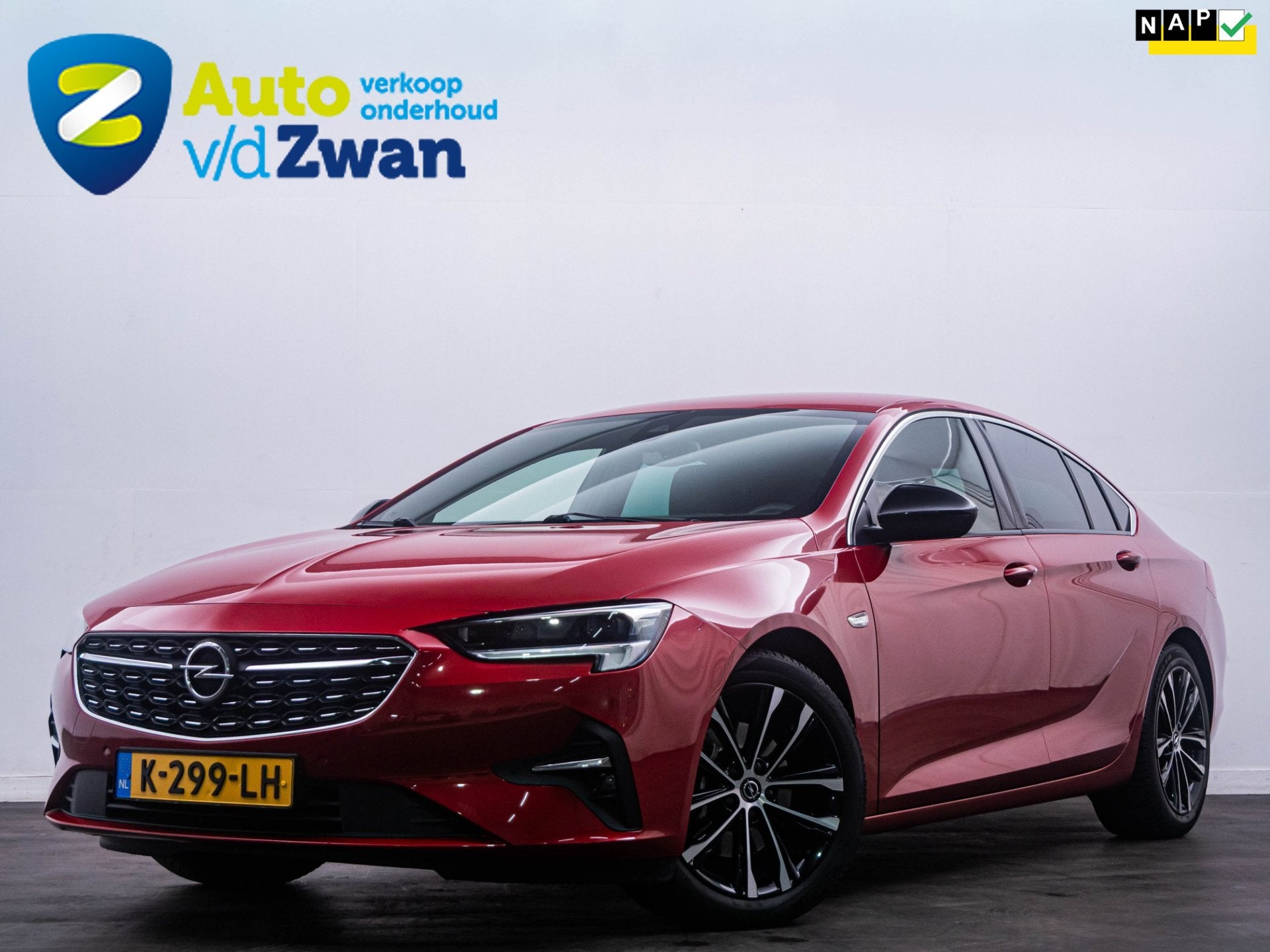 Opel Insignia Grand Sport 2.0 Turbo Ultimate 'Automaat' HUD!, Auto's, Gebruikt, 4 cilinders, 2000 kg, Bedrijf