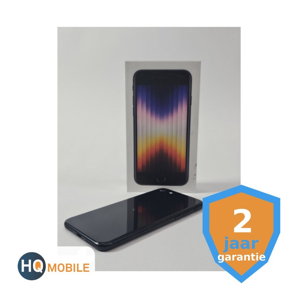 Apple iPhone SE - 64GB - Zwart | Retourdeal, Ophalen of Verzenden, Zo goed als nieuw, Contactus.ie@euro.apple.com, 64 GB