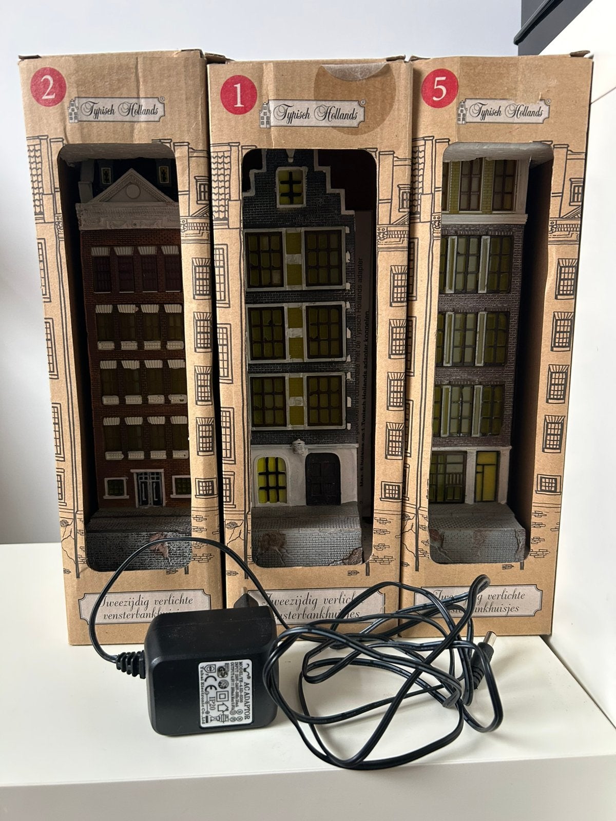 Verlichte vensterbankhuisjes, Ophalen of Verzenden, Nieuw