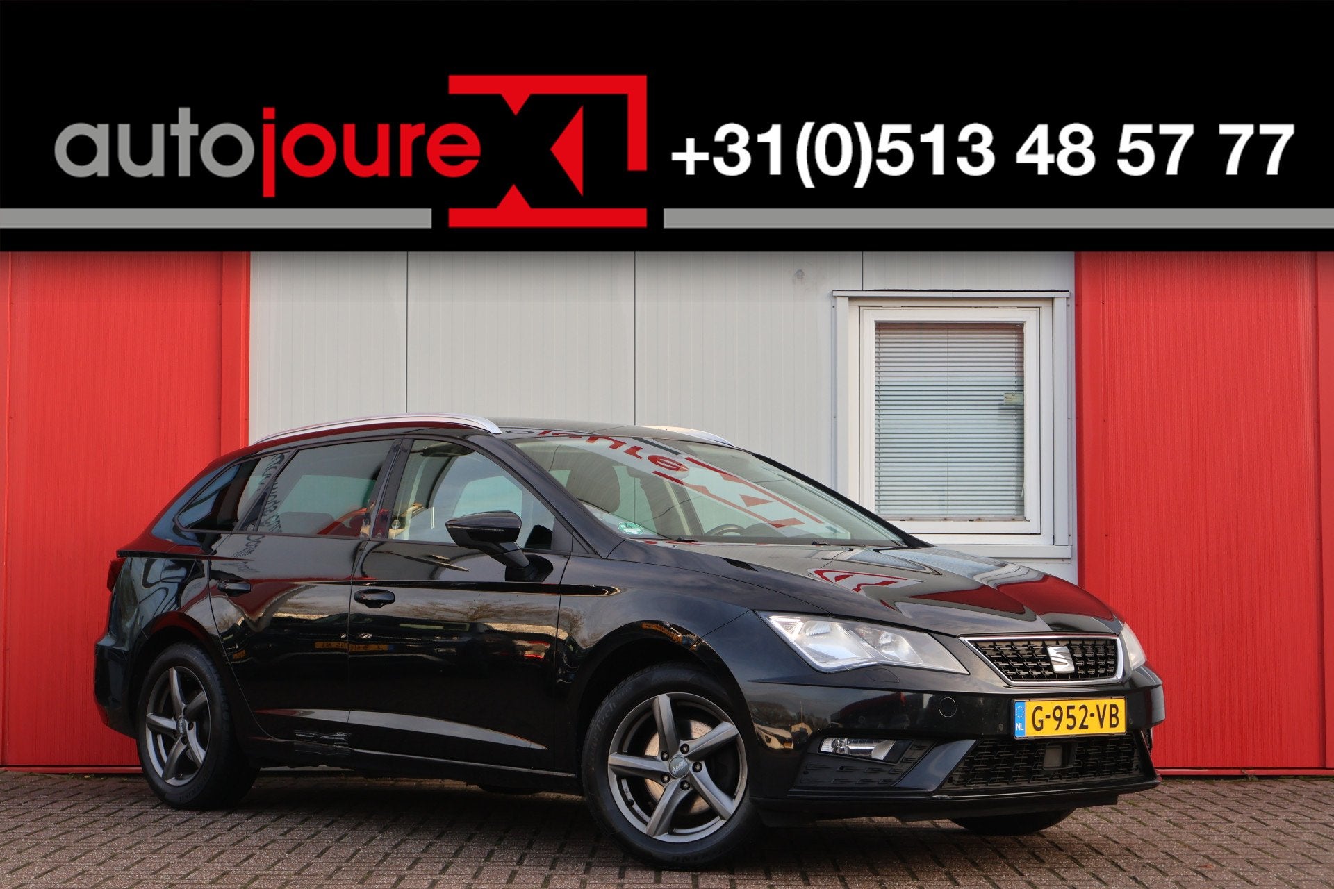 SEAT Leon ST 1.6 TDI Style | Automaat | Seat Sound | Cruise, Gebruikt, Zwart, Diesel, 125 €/maand