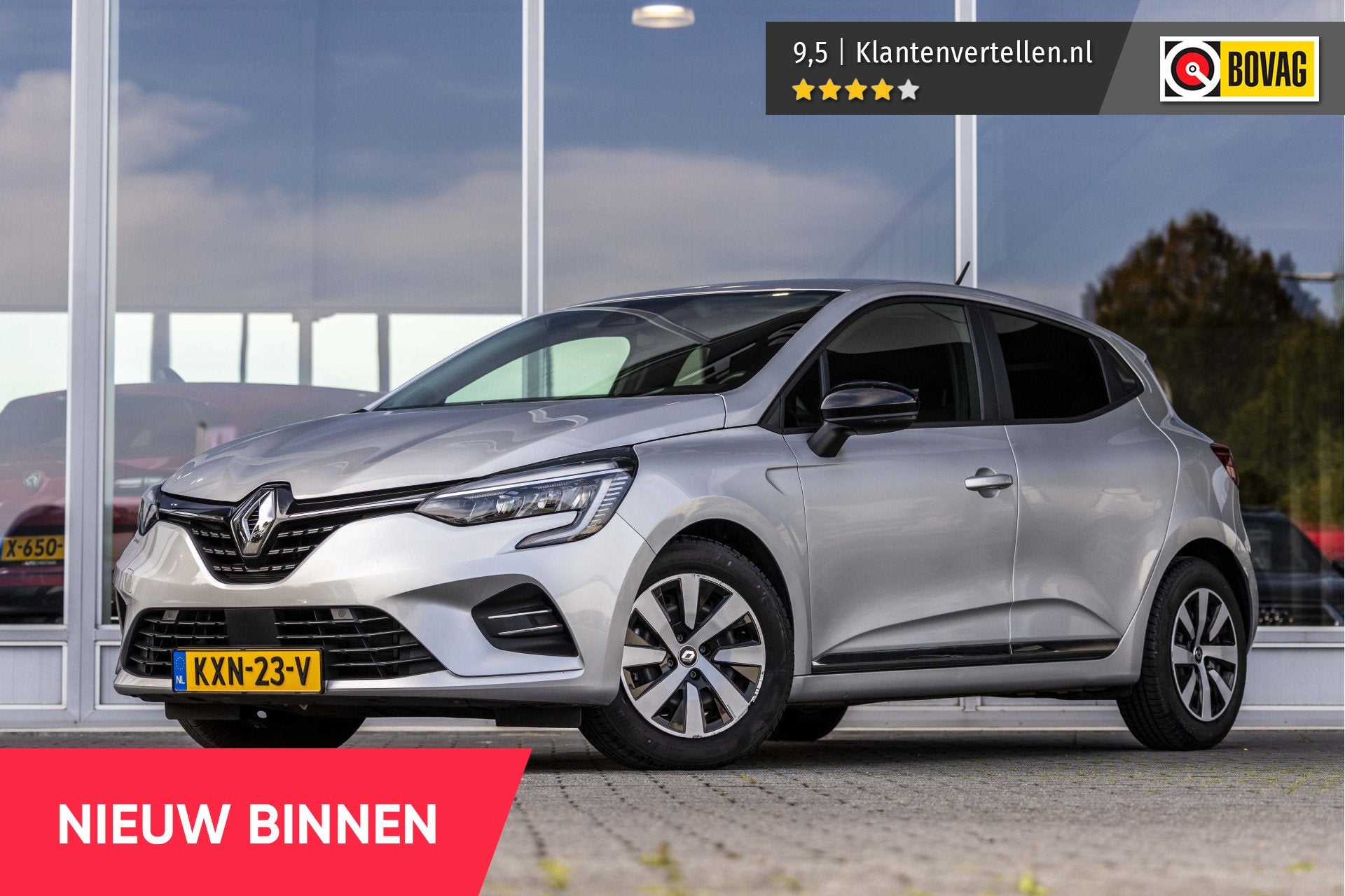 Renault Clio 1.6 E-Tech Hybrid 145 Evolution | Camera | LED, Auto's, 12 maanden, Stof, Gebruikt, Hybride Elektrisch/Benzine