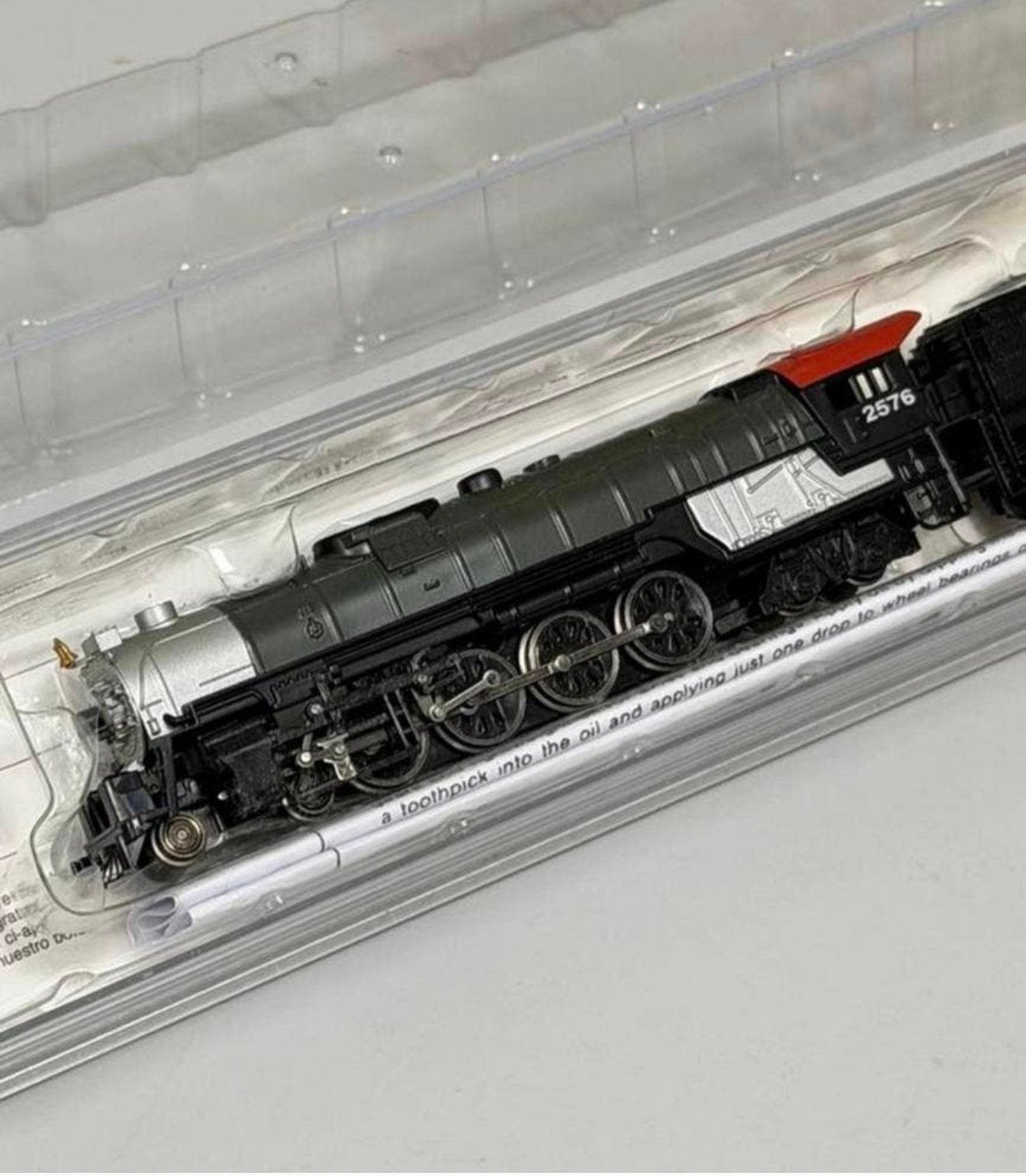 Bachmann 58161 N Stoom-loc Great Northern 4-8-4 locomotief, Locomotief, Bachmann, Nieuw, Ophalen of Verzenden