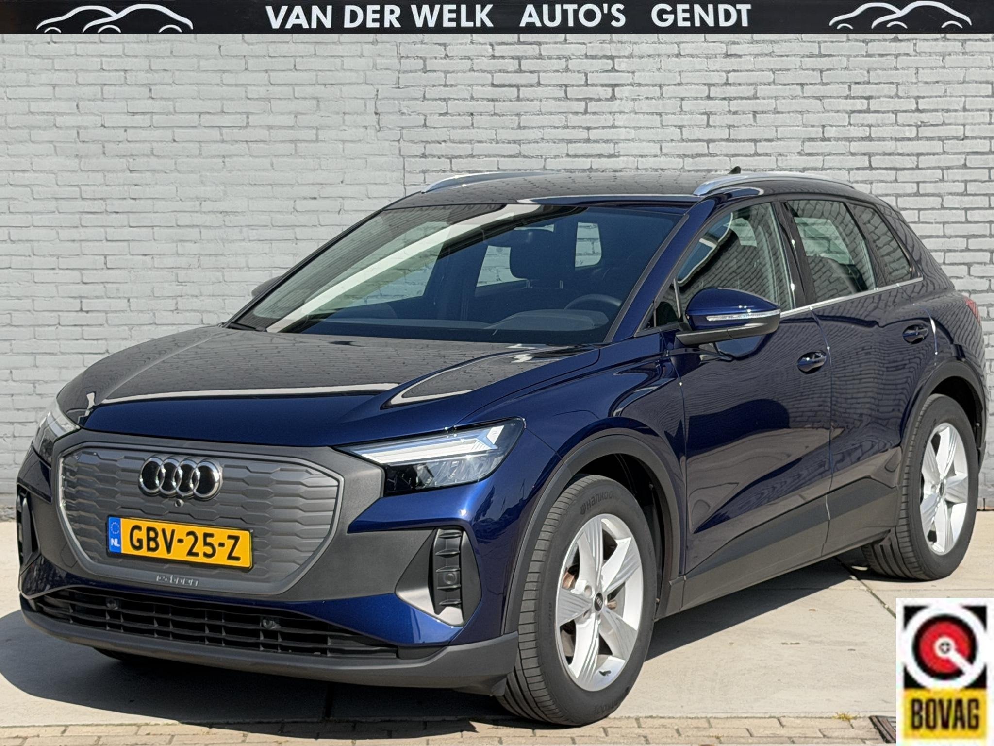 Audi Q4 e-tron 35 Edition 55 kWh SOH 89.13% | NAVI | AIRCO |, Auto's, Automaat, 12 maanden, Gebruikt, Zwart
