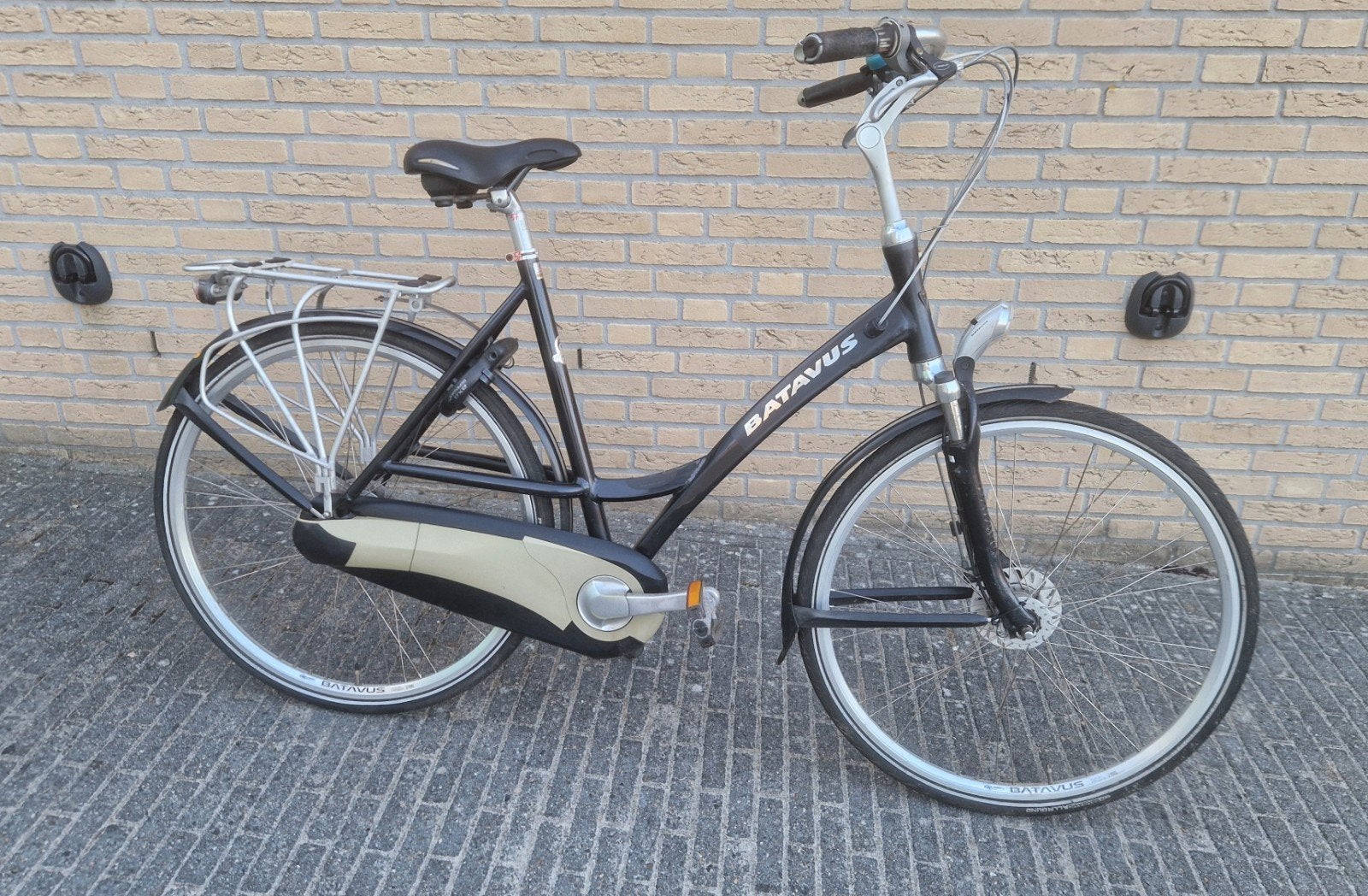 Batavus Damesfiets 28 inch, 7 versnellingen, Handrem, Fietsen en Brommers, Ophalen, Gebruikt, Versnellingen, Batavus