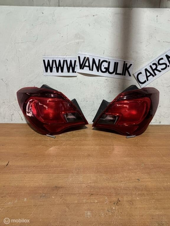 Achterlicht set Opel Corsa E ('15-'19), Auto-onderdelen, Verlichting, Opel, Gebruikt, Ophalen of Verzenden