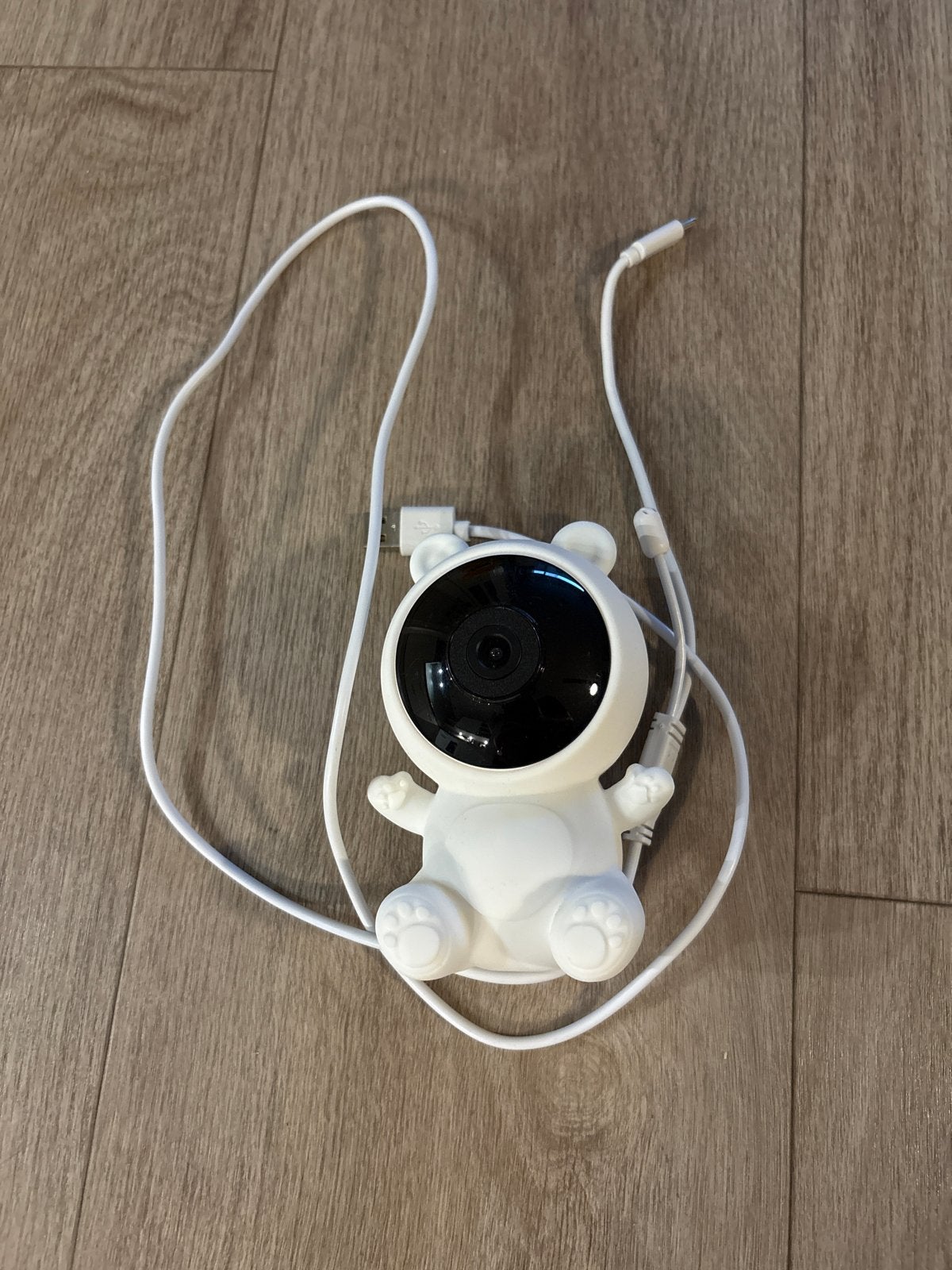 Leuke babyfoon/camera in de vorm van een beertje, Ophalen of Verzenden, Gebruikt, 100 tot 250 meter, Camera