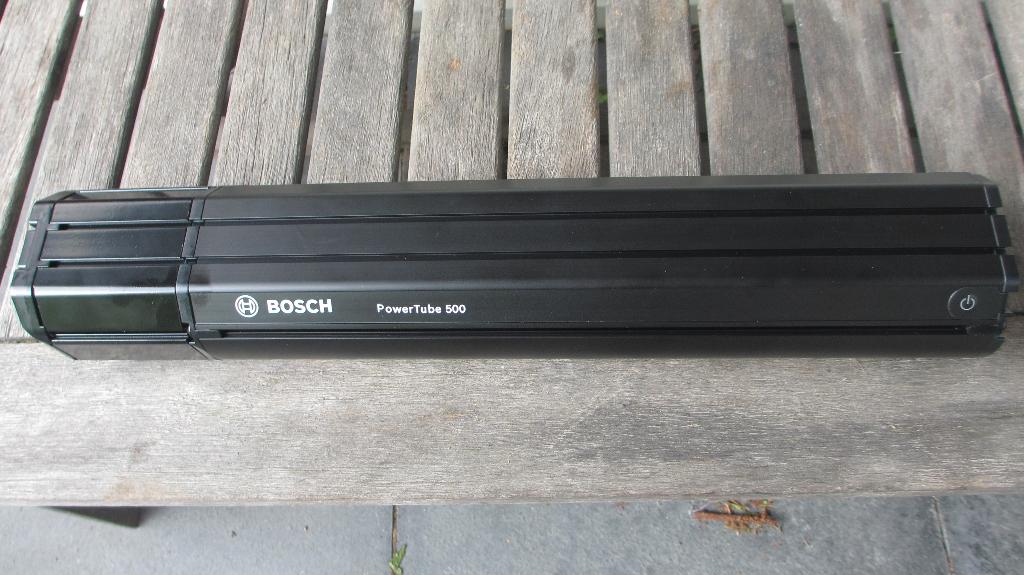 Bosch powertube 500 WH Horizontaal  met verlenger voor 625, Fietsen en Brommers, Fietsaccessoires | Fietsaccu's, Ophalen of Verzenden