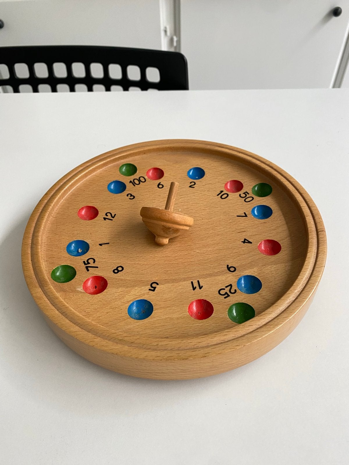 Vintage houten tolspel, Ophalen, Gebruikt
