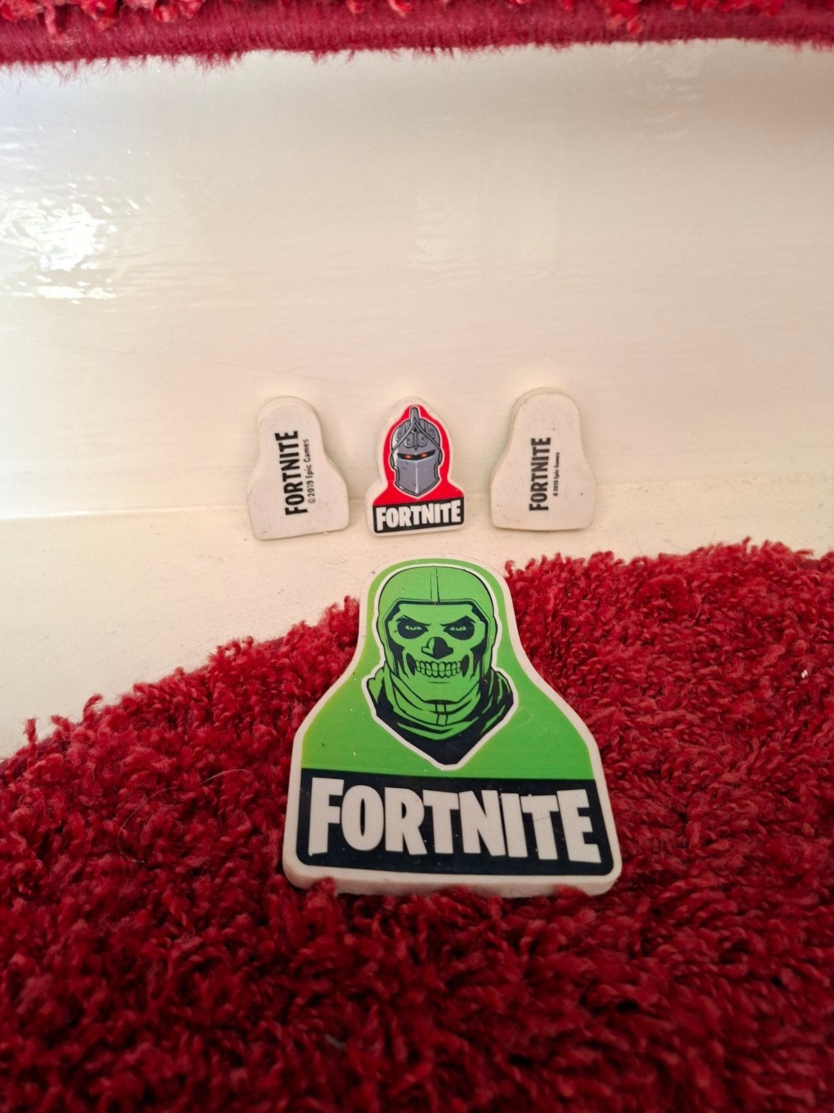 Fortnite schoenbedels - set van 4, Ophalen, Zo goed als nieuw, Jongen of Meisje