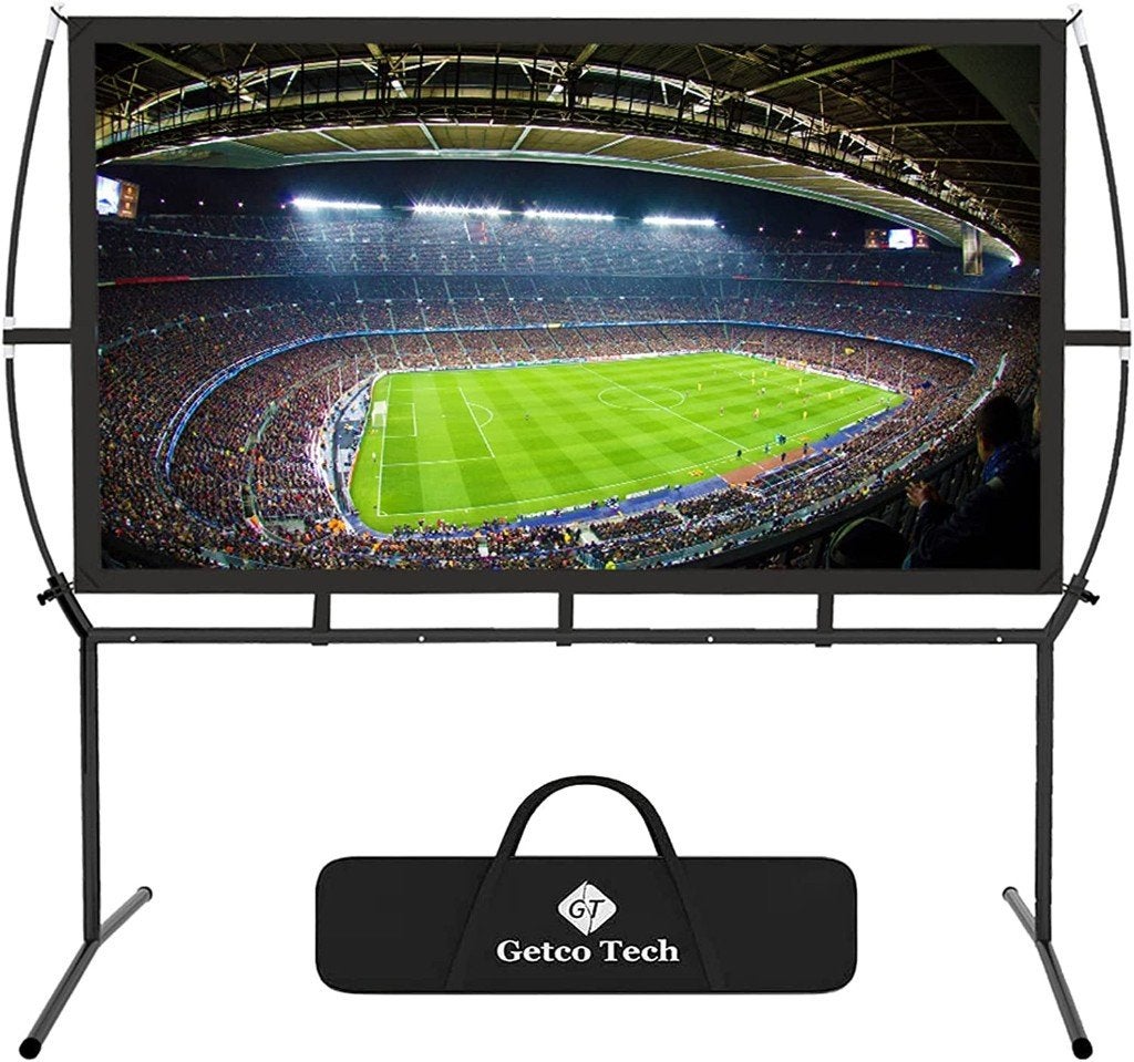 Beamerscherm te huur 100 of 120 inch Nu €20, Ophalen, Zo goed als nieuw, Overige