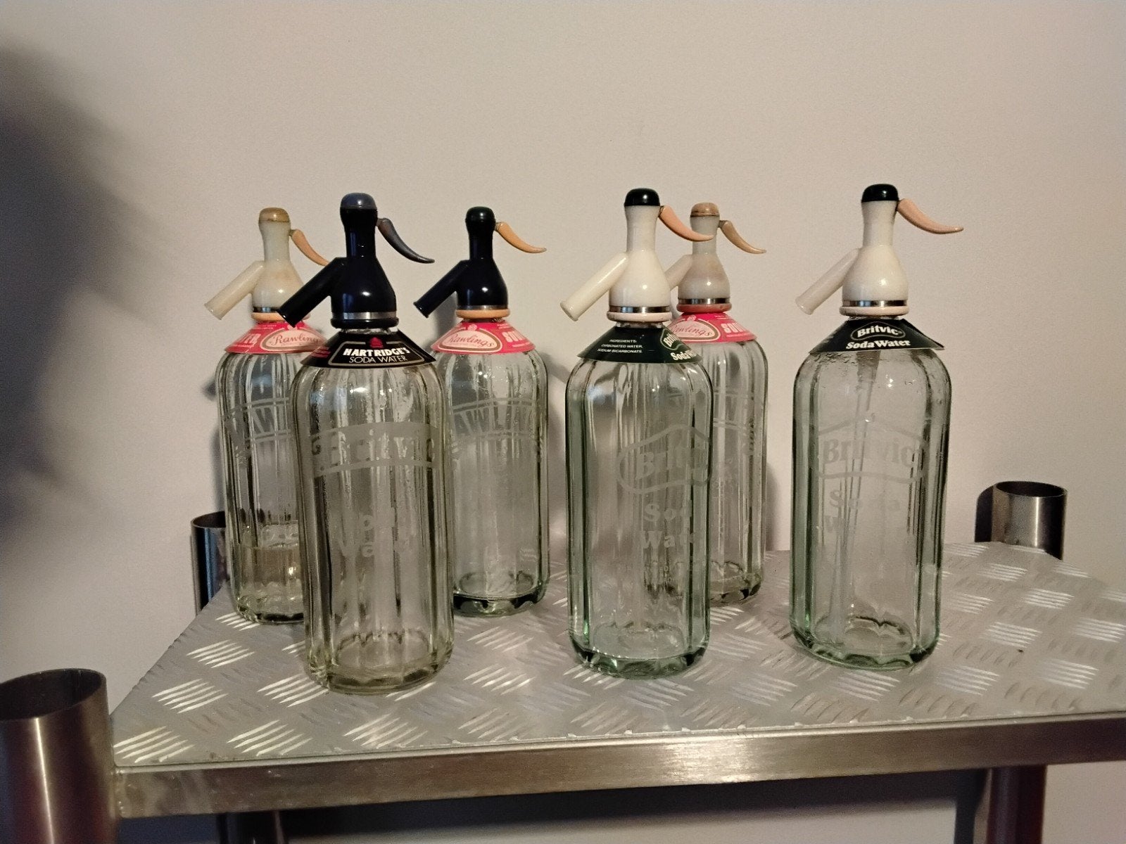 BROCANTE SPUITFLESSEN ENGELS BEKENDE MERKEN, Antiek en Kunst, Ophalen of Verzenden