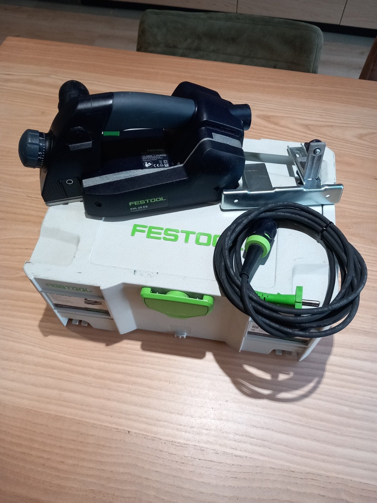 Festool EHL 65 EQ plus 1 hands schaaf, Ophalen of Verzenden, Zo goed als nieuw