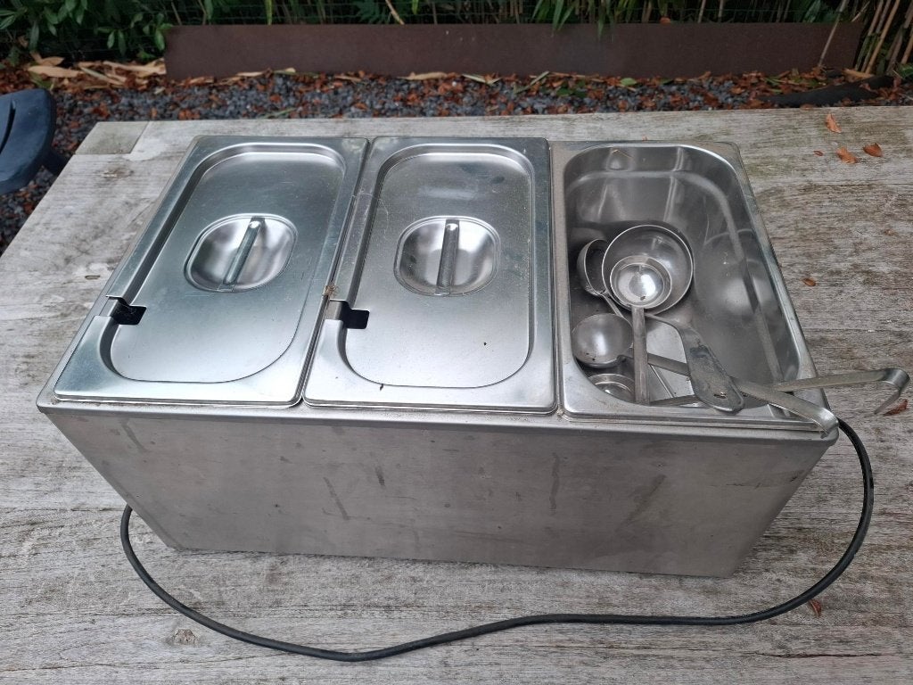 Bain Marie, Ophalen, Zo goed als nieuw, Metaal, Hendi