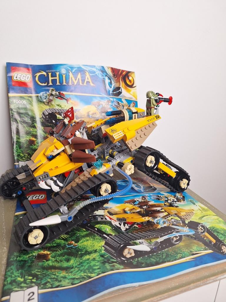 Lego Chima 70005 - Laval's Leeuwenvoertuig, Compleet, Overige thema's, Lego, Ophalen of Verzenden
