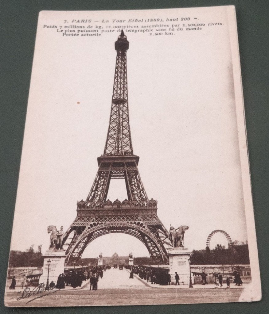 Parijs - La Tour Eiffel - Eiffeltoren - KPa02, Verzamelen, Verzenden, Voor 1920, Ongelopen, Frankrijk