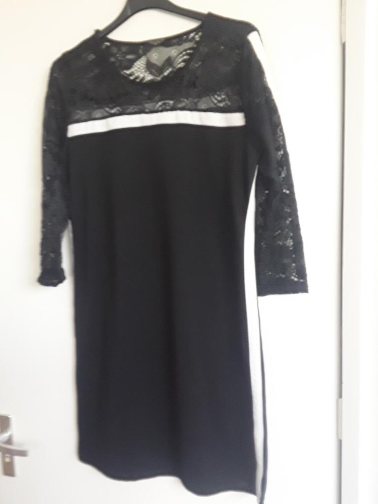 Jurk maat 40 Maicazz, Maat 38/40 (M), Zwart, Ophalen of Verzenden, Knielengte