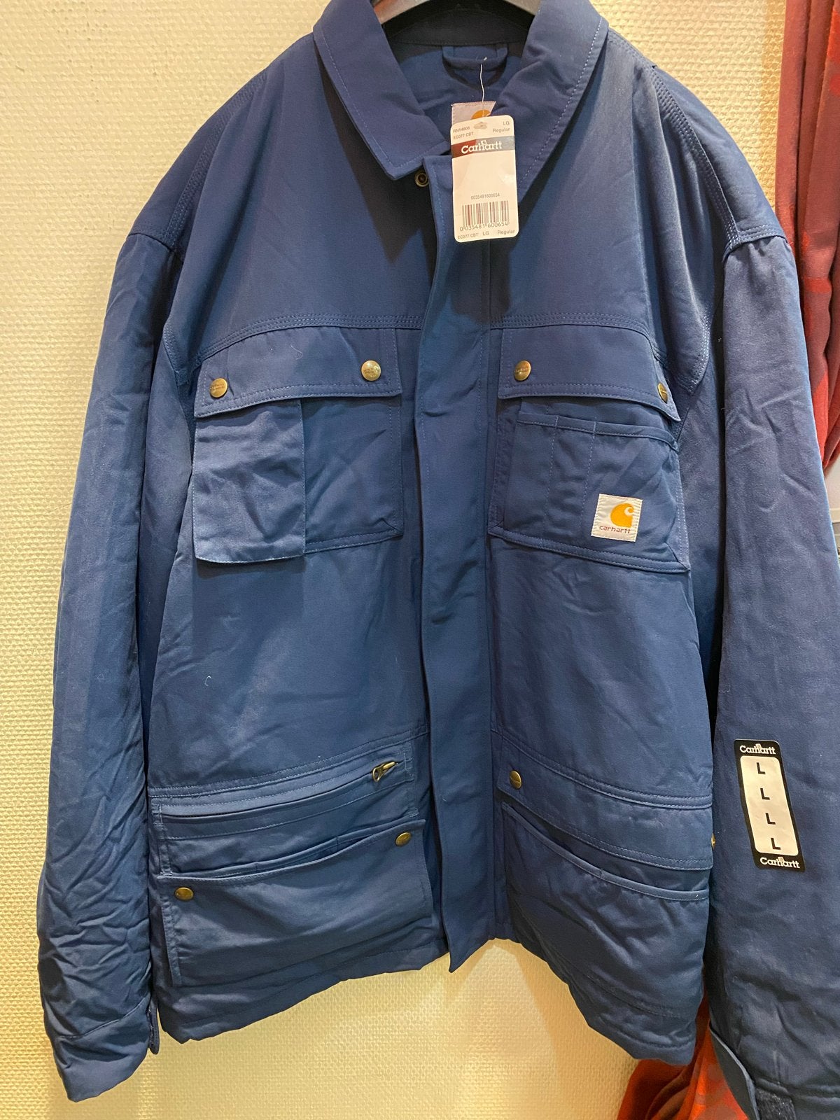 Partij Carhartt Jassen - Blauw - Diverse Maten M-XXL, Kleding | Heren, Ophalen of Verzenden, Nieuw, Maat 48/50 (M), Blauw