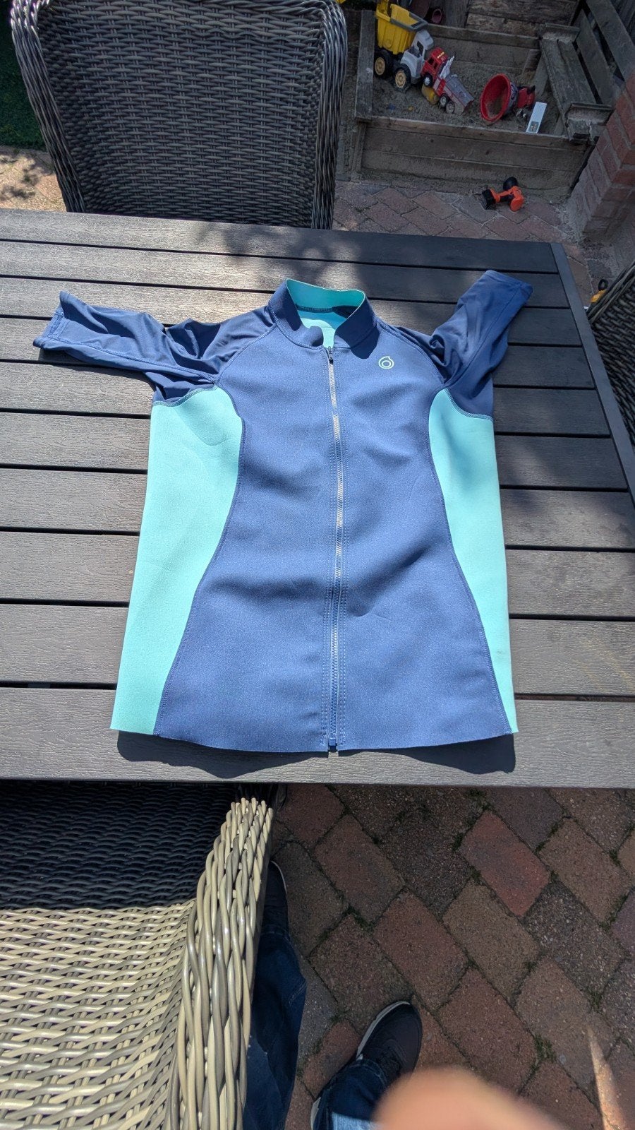 Neoprene jasje, Ophalen of Verzenden, Overige maten, Blauw, Decathlon