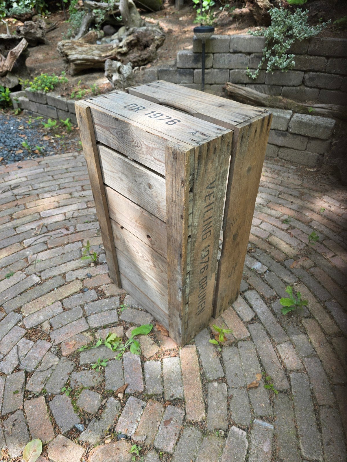 oud hout sinassappel/aardappel kistje, Huis en Inrichting, Woonaccessoires | Kisten, Ophalen, Minder dan 50 cm