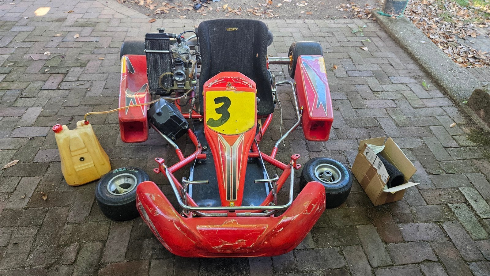 MBA Kart met Rotax Max motor, Ophalen, Gebruikt, Kart