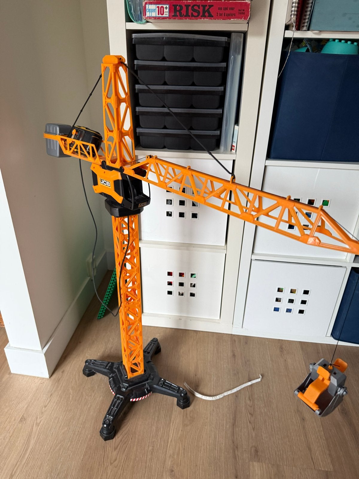 Grote JCB Speelgoedhijskraan met Afstandsbediening, Ophalen of Verzenden, Gebruikt, Jongen of Meisje
