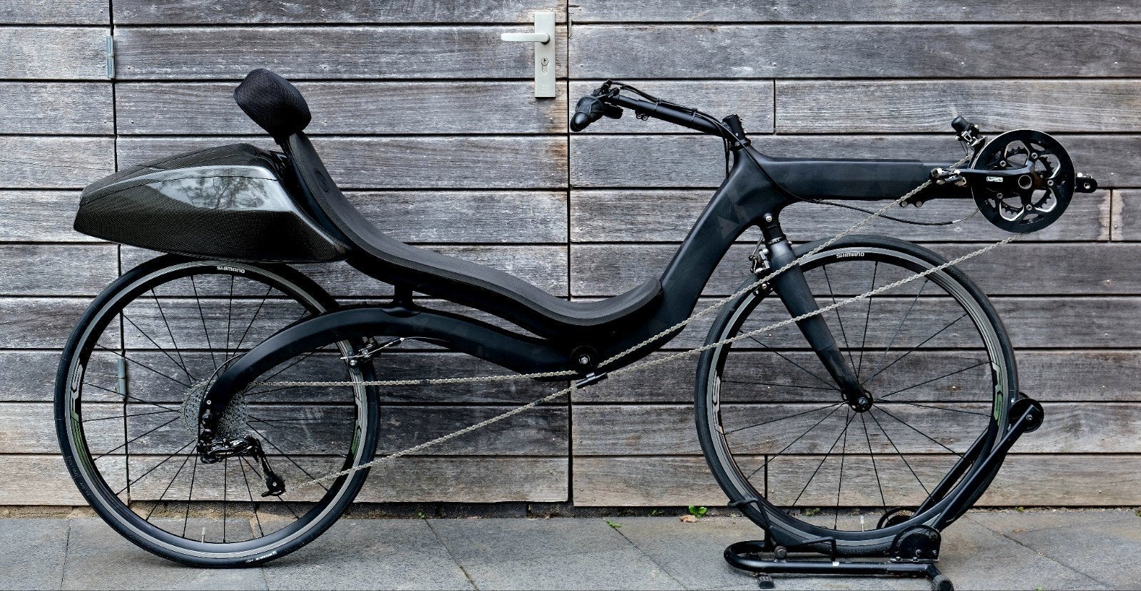 M5 Carbon High Racer Ligfiets, als nieuw, 1e eigenaar, Velgrem, Ophalen, Overige merken, Zo goed als nieuw