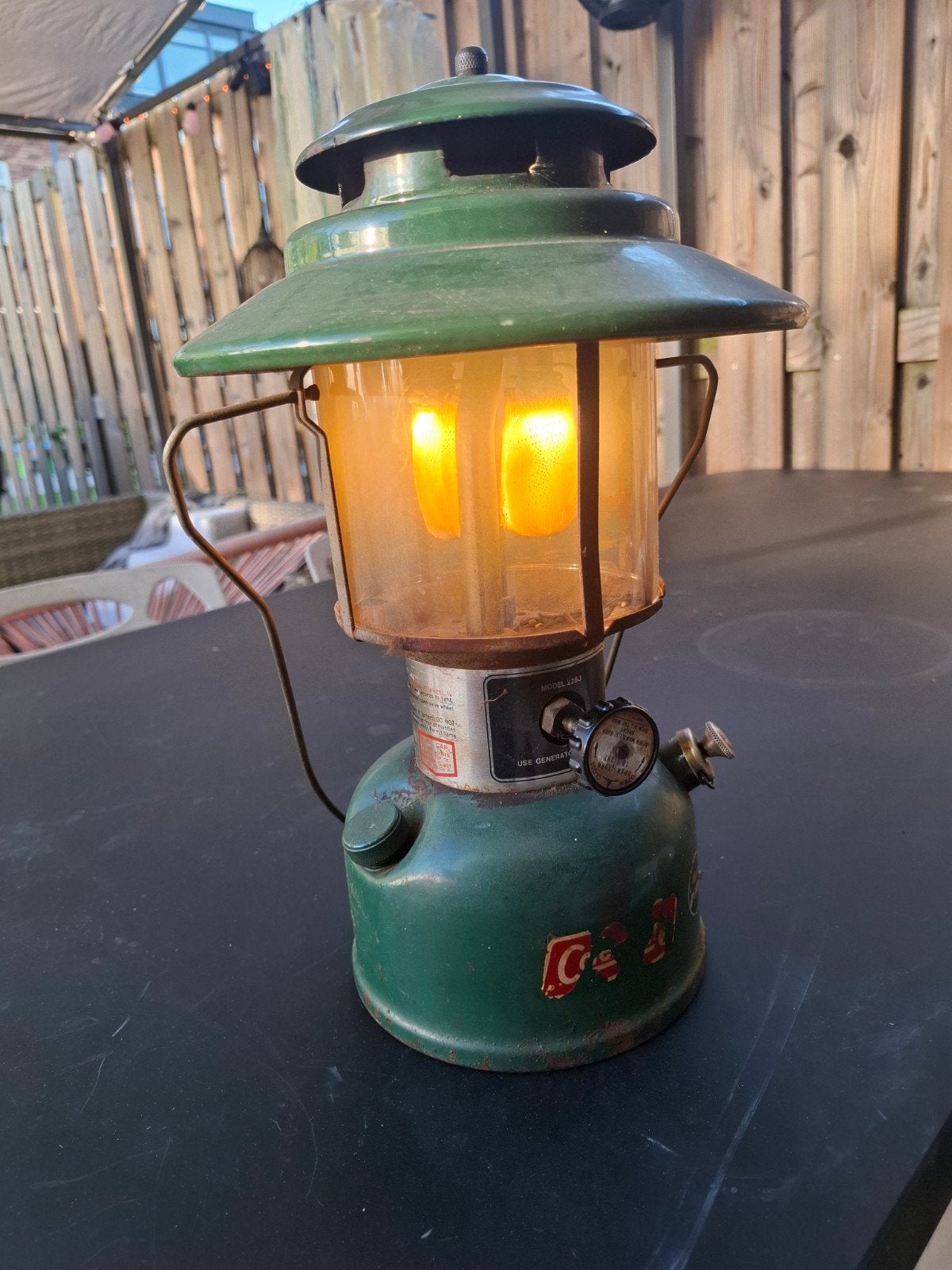 Coleman 228j uit 1978, Ophalen of Verzenden