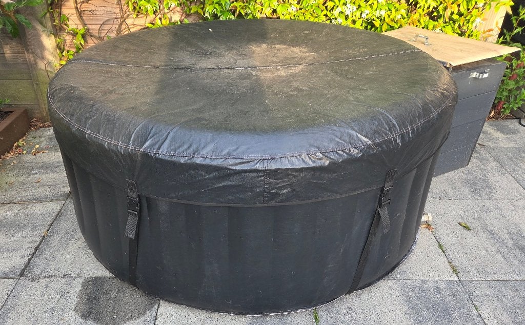 Opblaasbare  jacuzzi - spa - bubbelbad, Ophalen of Verzenden, Gebruikt, Filter, Opblaasbaar