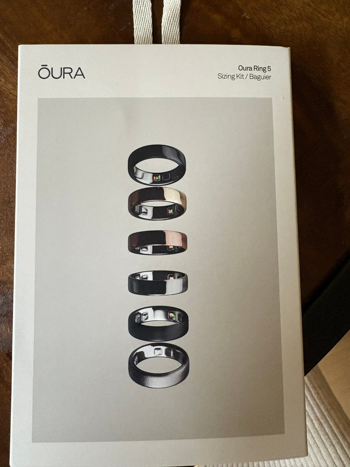 Oura ring 5 sizing kit, Verzenden, Nieuw