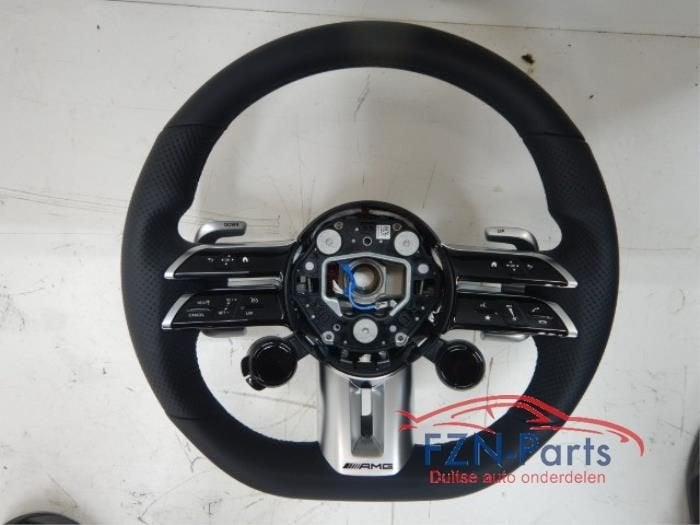 Mercedes-Benz C63 E63 W213 AMG Stuur Leer MF+F1, Auto-onderdelen, Ophalen of Verzenden, Gebruikt