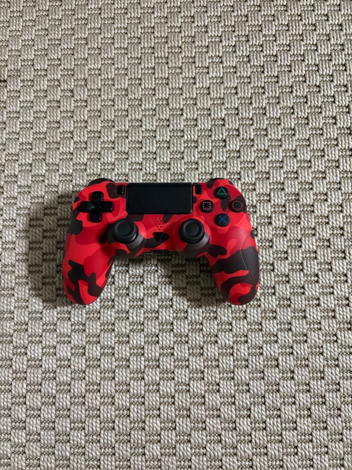 PlayStation 4 Controller - Rood Camouflage Draadloos, Nieuw, Ophalen of Verzenden, Controller, PlayStation 4