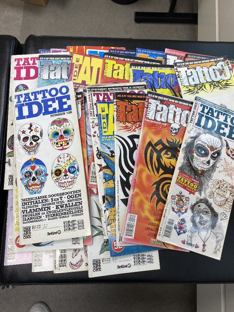 Tattoo Flash Boeken Magazines, Ophalen of Verzenden, Gelezen, Overige typen